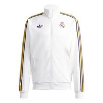 Adidas Originals Real Madrid Retro Sports Football Jacket Men Jacket JZ9156 M white