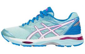 ASICS Gel Cumulus 18 Fashion Abrasion Resistant Abrasion Resistant Low top Long Distance Running Shoes Women's T6C9N-6701 37 blue