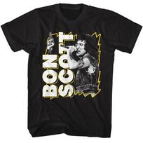 Bon Scott Lightning Frame Music Shirt Black Unisex S-5XL EM1654 L gray
