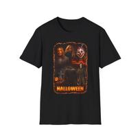 Rob Zombie's Halloween Horror Movie Collage T-Shirt | L black