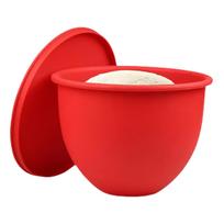 Kitchen Aid pasvirimo galvutės 5 Qt maišytuvui silikoniniai įdėklai su dangteliu maišytuvo indai daugkartiniai maišytuvo priedai virtuvės kepimo reikmenys raudona