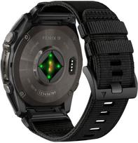 Tech-Protect watch strap Nylon Classic Garmin fenix 47mm, black | 5906302387960