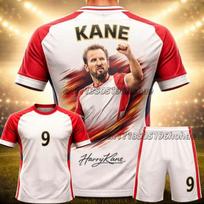 Specialus leidimas Ronaldo Nr. 7 Futbolo marškinėlių ir šortų rinkinys Moterims Vyrams Sportinė apranga Harajuku Vasaros Laisvalaikio Vaikams T-shirt S