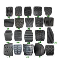Car Van Truck Clutch Accelerator Pedal Rubber Brake Film  Anti-skid Pad Leather Sleeve 2pcs NO.27 2PCS gray