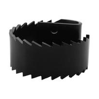 3 in Drain Cleaning Root Cutter Blade, Serrated Metal Tool for Root Growth Removal, Drain Line Service Use, and Maintenance Work Daily 1 black