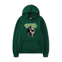Doom Eternal 2023 Cross Destruction Warrior Unisex Loose Hooded Sweatshirt Medium tamsiai žalia spalva