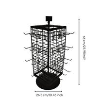Rotating Display Stand Iron Shelf Cube Grid Wall Rack Counter juoda
