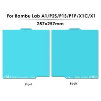 Cold Plate for Bambu Lab H2D H2S X1C P1S A1 3D Printer Double-Sided Build Plate Enhanced Low-Temperature Adhesion for PLA/PETA