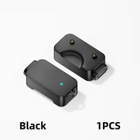 Type-C Charger Adapter for Samsung Galaxy Fit 3 Portable Mini Magnetic Charging Converter for Galaxy Fit3 Charger Accessories For Galaxy Fit 3 gray