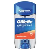 Gillette Sport Triumph Antiperspirant Gel, For Men, 48H 70 70 ml