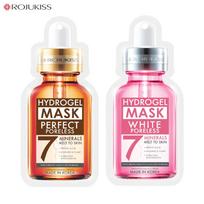 Rojukiss Mineralinė kaukė nuo spuogų/kolageno/perfect/balta beporė hidrogelinė mineralinė kaukė 7–25 ml – tailandietiška odos priežiūra Perfect 1 & White 1