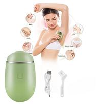 Įkraunamas elektrinis skustuvas Lady Hair Epilator neskausmingas plaukų šalinimo įrankis beige