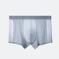 Vyriški itin ploni vėsūs ledo šilko kvėpuojantys besiūliai bokseriai - 120 vnt. pakuotė 2XL [130-150 lbs] white