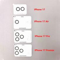 1 vnt. iPhone17promax skaidri integruoto objektyvo plėvelė Apple 17pro mobiliajam telefonui apple 17 white