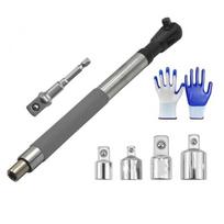 Compact Wrench Extender for Tight Spaces Impressive Torque Range Quick Change Mechanism for Mechanics and DIYers China Mainland gray