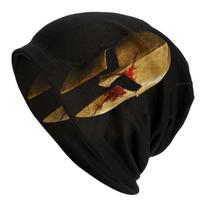 Custom Sparta Spirit Spartan Skull Beanie Cap Unisex Winter Warm Bonnet Homme Knitting Hats Outdoor Ski Skullies Beanies Hats Beanies Hat black