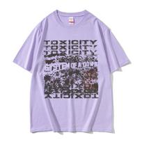 System of A Down Toxicity Albumo Grafinis Marškinėlis Unisex Moteriški Drabužiai Roko Alternatyvus Metalo Marškinėliai Unisex 90s Vintage Streetwear 4XL gray