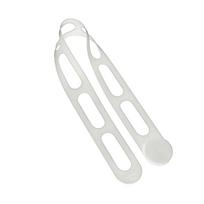 2Pcs Elastic Silicone Lunch Box Strap Holder Universal Fit Reusable Pot Lid Band for Home Kitchen Food Storage pilka spalva