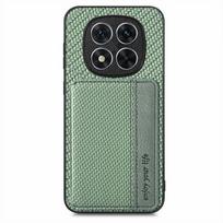 Skirta Xiaomi Redmi Note 15 Pro Plus 5G RFID odinis kortelių dėklas Magnetinis galinis dangtelis Mi telefonui Redmi Note 14 Pro 15Pro+ Funda Atsparus smūgiams Redmi Note 15 Pro 4G žalia