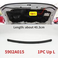Car Engine Hood Bonnet Inner Waterproof Rubber Seal Strip For Mitsubishi Pajero Montero Shogun V8 V93 V97 V98 V95 2007-2020 1PC Up L black