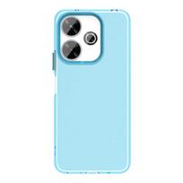 Matiniu paviršiumi dengtas dėklas Xiaomi Redmi 13 telefonui, dangtelis Redmi 13, dėkliukas-rėmelis Redmi 13, matinis permatomas PC telefono buferis Redmi 13 For Redmi 13 mėlyna