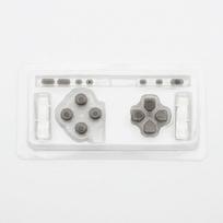 LR Mygtukų Mygtukų Pakeitimo Rinkinys 1 Rinkinys PSP Mygtukų Rinkinys PSP3000 Pakeitimo Mygtukų Rinkinys gray