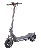 CUNFON RZ800 Folding Electric Scooter 1200W 48V18Ah Detachable Battery Fingerprint Lock Adult Commuter E-Scooter pilka