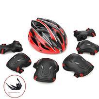 Kids Helmet Drop-Resistant Helmet Roller Skating Protective Gear S rožinė