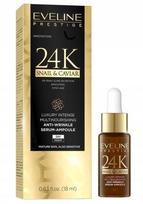 Eveline prestige serum 24k złoto + ślimak i kawior 18 ml