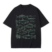 Saint Safety Pin Graphic Tee Black Minimalist Tshirt Edgy Streetwear Top Punk Style StateUnisext Vintage Oversized T Shirt 4XL gray