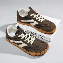Unisex Wide Toe Shoes Men Women Soft Sole Walking Sneakers Comfortable Lightweight Non‑Slip Breathable Daily Casual Footwear 38 ruda