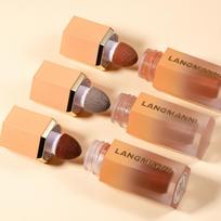 Three-color Liquid Repairing Face Three-dimensional Deepening Contour Side Shadow Repairing Liquid Foundation oranžinė