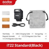 Godox iT20 iT22 TTL Mini Flash C/N/S/F/O Compact Shoe-Mounted On-Camera Flash for Sony for Canon Nikon Fuji Olympus Panasonic