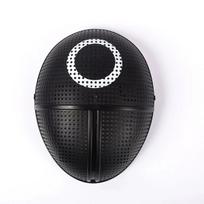 Cosplay Squid Mask Game Costume Square Circle Triangle Clothing Halloween Masks Full Face Unisex Adult Party Costume Prop Matches the image,1 black