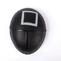 Cosplay Squid Mask Game Costume Square Circle Triangle Clothing Halloween Masks Full Face Unisex Adult Party Costume Prop Matches the image,3