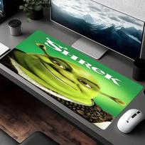 Shrek Theme Mouse Pad, Non Slip Rubber Base, Multifunctional Office & Home Decor, Perfect for Workspace Personalization. 30cmx60cm green