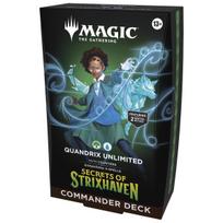 Wizards of the Coast Magic: The Gathering Strixhaven: School of Mages Commander Deck - Quantum Quandrix (English Edition) MTG Trading Card Game gray