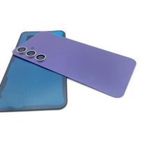 For Samsung Galaxy S23 FE S23FE S711 SM-S711B SM-S711U Back Battery Cover   Rear Housing Case Replacement violetinė