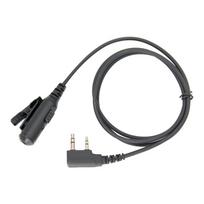 2Pin K-Type Headset With Mic PTT to 3.5mm jack Earpiece,Audio cable For Baofeng UV5R TYT Wouxun Kenwood Radio Earphone adapter