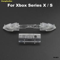 1Set For XBox Series X S Controller RB LB Bumper Trigger Button Mod Kit Middle Bar Holder Replacement Series X/S Repair Parts 5 Clear RB LB Bar 1