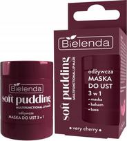 Bielenda Soft Pudding Lip Mask, Very Cherry 12 12 g balta