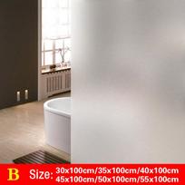 1 ritininis namų dekoro lipdukas beicuotas privatumas 3D dekoratyvinė langų stiklo plėvelė nuo UV spindulių 35x100cm