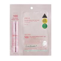 VT COSMETICS Collagen Reedle Shot 100 2-Step Mask dviejų žingsnių stangrinamoji hidrogelinė veido kaukė, 1,5 g + 25 g