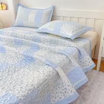 1 vnt. violetinėmis gėlėmis dygsniuotas lovatiesė lovai, storas patchwork antklodė viengulei/karalienei/karališko dydžio lovai, gėlių stiliaus dygsniuotas antklodė, minkšta lovatiesė 150x230cm 1pc