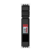 Sportinis nailoninis dirželis Apple Watch juostai Ultra 2 49mm 46mm 42mm 45mm 44mm 41mm 40mm Apyrankė Iwatch Series 10 9 8 7 6 SE 5 4 Series 9 8 7 45mm juoda