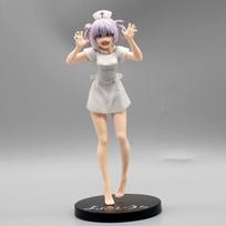 20cm Call Of The Night Anime Figures  Nanakusa Nazuna Vampire Nurse Sexy Action Figure Collection Toys Hobbies Japanese Dolls With Box gray