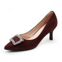 Kumkang Women S Jewelled pumpS Renpuc5005g4 burgundy/245
