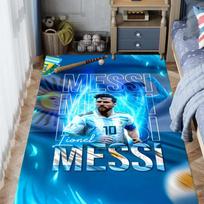Lionelis Messi: Argentinos Futbolo Legenda kilimas Svetainės ir miegamojo kilimėliai grindų kilimėliai Vonios kambario kilimėlis Meno Kalėdinės dovanos 60x90cm( 23x35in )