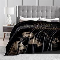 Amy Winehouse Tribute Blanket for all seasons blanket lunch break throw gift 80cm x 120cm gray