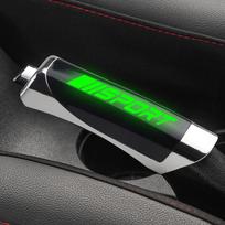 Universal Car Handbrake Grips Hand Brake Cover Protection Cover Carbon Fiber Parking Brake Decoration Shelnterior Accessories A8 gray